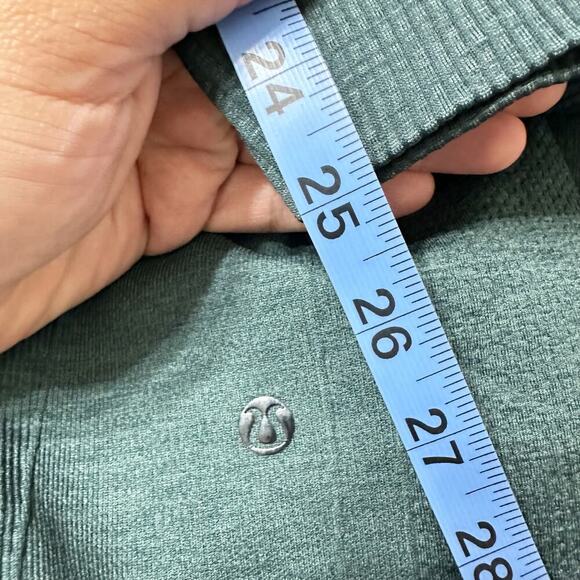 Lululemon Ebb To Street Pant Heathered Fuel Green Women 12 - Picture 8 of 8